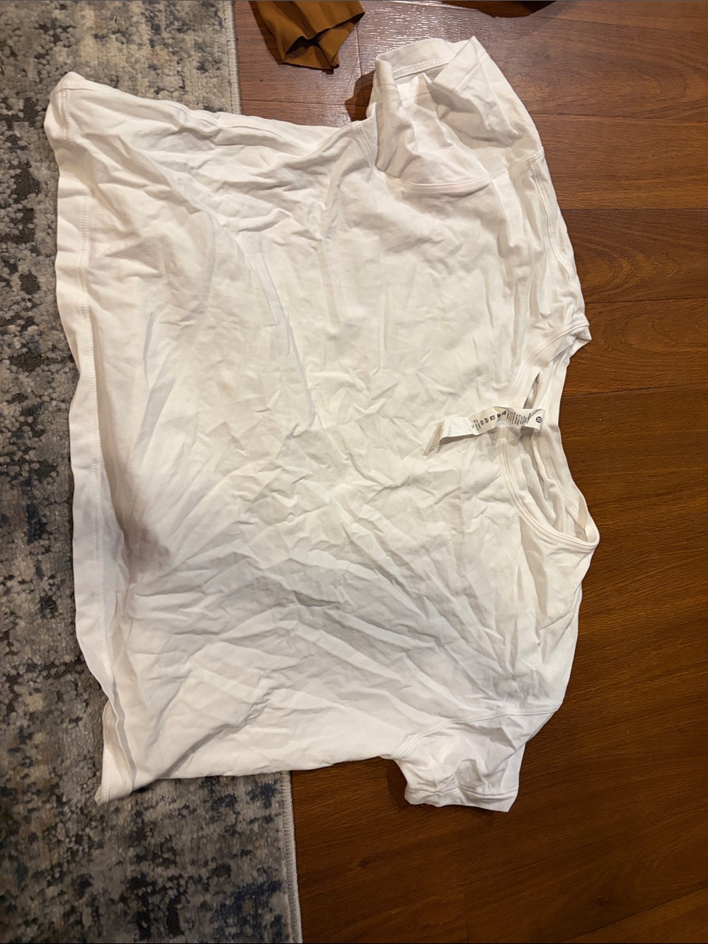 White Athletic Top